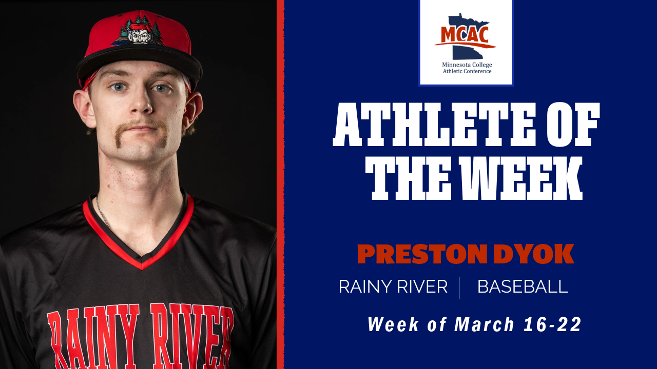 MCAC Baseball Athletes of the Week: Week of March 16-22