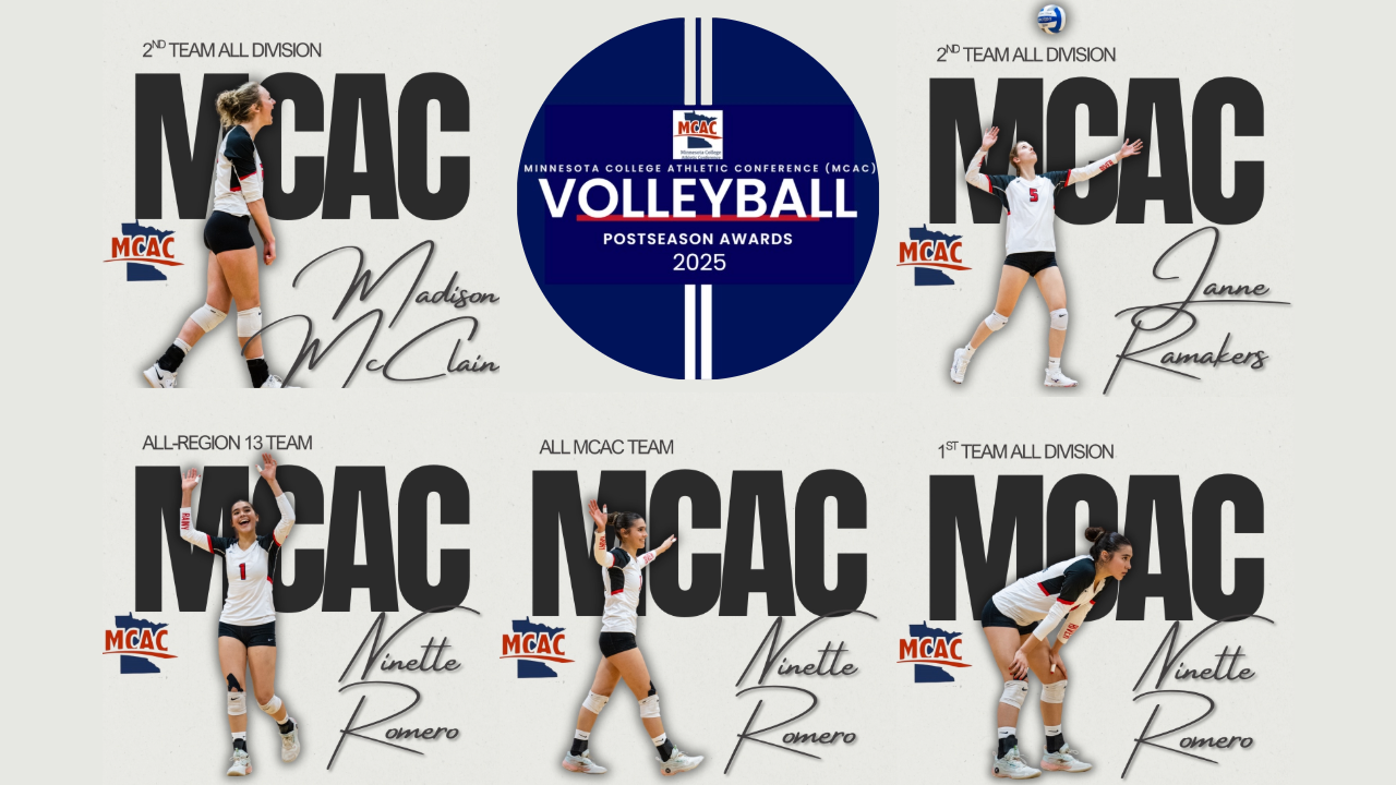 Rainy River Women's Volleyball Individual Post Season Awards